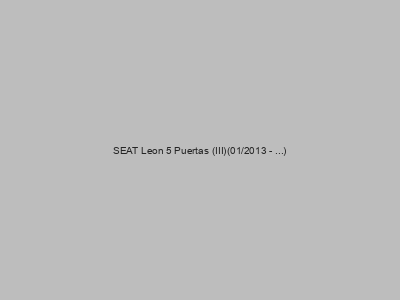 Kits electricos económicos para SEAT Leon 5 Puertas (III)(01/2013 - ...)